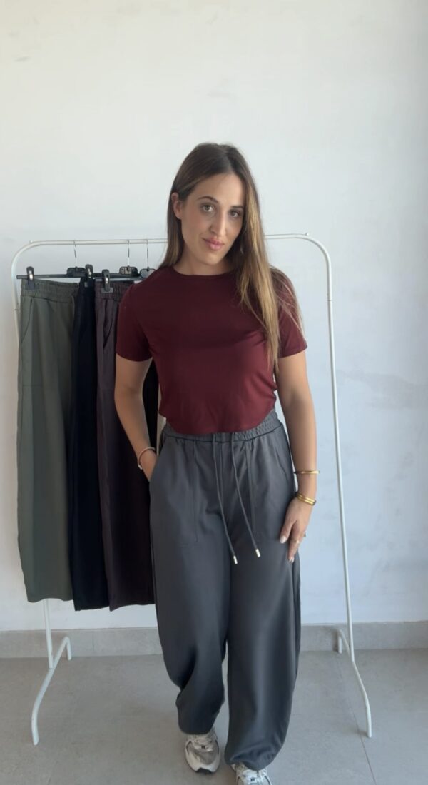 Pantalón chandal campana