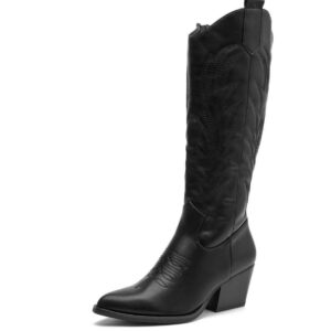 BOTA COWBOY  NEGRA POLIPIEL