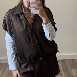 CHALECO CHOCOLATE ANTE