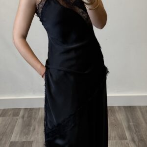 Pantalón satén low cost