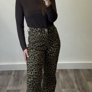 Jeans leopardo