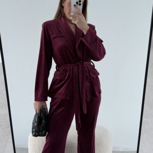 TRAJE CHAQUETA TERCIOPELO