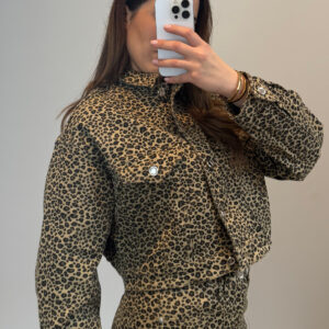 CHAQUETA VAQUERA LEOPARDO