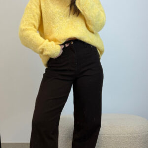 JEANS BALLÓN CHOCOLATE