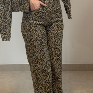 PANTALON VAQUERO LEOPARDO