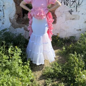 FALDA CANCÁN FLAMENCA