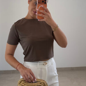 CAMISETA ALGODÓN CROP