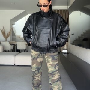 CAZADORA BIKER POLIPIEL